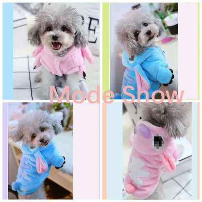 Purely Pawsome™ Cute Winter Coat for Large Dogs - Warm Pajama Vest (XS-7XL)