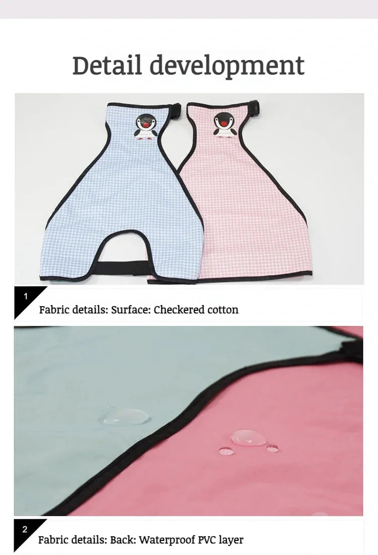 Purely Pawsome™ Dog Belly Cover - Breathable Anti-Dirty Waterproof Belly Band Apron