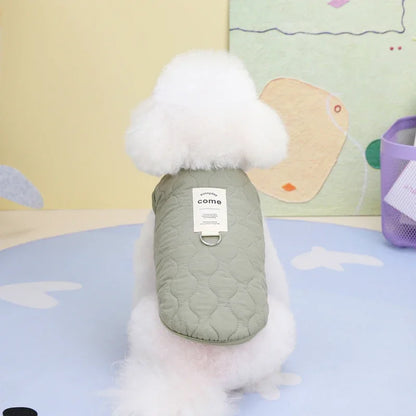 Purely Pawsome™ Warm Winter Pet Vest Jacket - Cotton Coat for Small & Medium Puppies