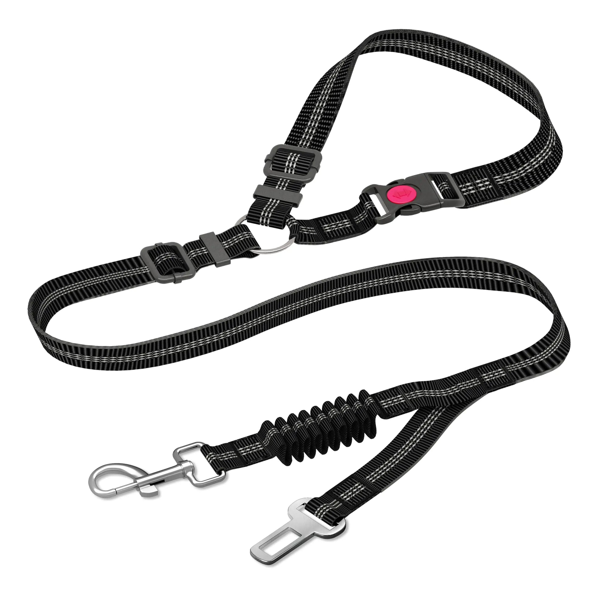 🐾 Purely Pawsome™ Adjustable Heavy Duty Dog Car Seat Belt