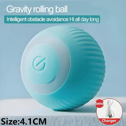 Purely Pawsome™ Interactive Cat Ball - Automatic Indoor Rolling Cat Toy Electric Smart Ball