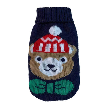 Purely Pawsome™ Cozy Knitted Dog Sweater - Winter Warmth for Small & Medium Dogs