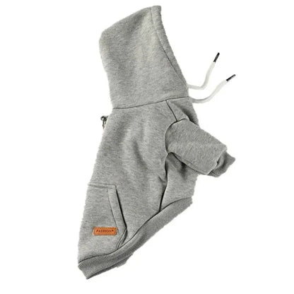 Purely Pawsome™ Warm Fleece Dog Hoodie - Outdoor Vest for Small & Medium Dogs