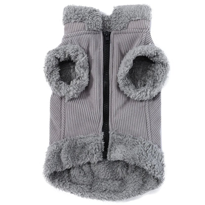 Purely Pawsome™ Warm Winter Fleece Jacket - Windproof Waterproof Coat for Small & Medium Dogs