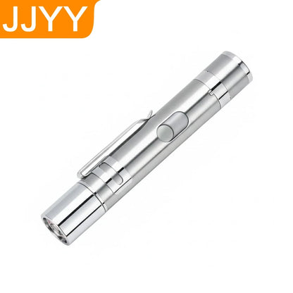 Purely Pawsome™ Rechargeable Pet Laser Pointer - LED Light 5 Switchable Patterns for Cats & Dogs