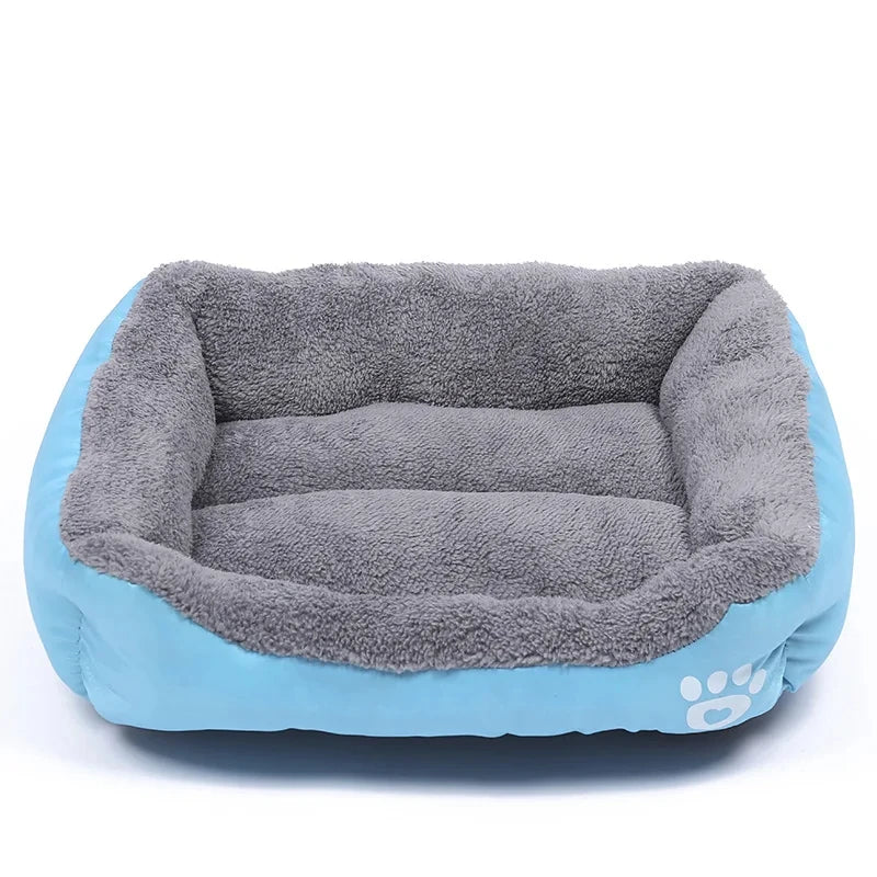 Purely Pawsome™ Soft Square Large Dog Sofa - Elastic Cushion Winter Warm Kennel