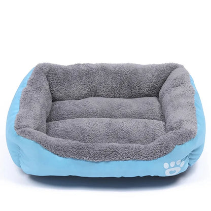 Purely Pawsome™ Soft Square Large Dog Sofa - Elastic Cushion Winter Warm Kennel