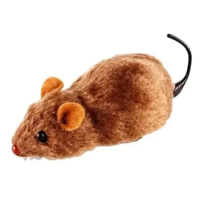 Purely Pawsome™ Lifelike Plush Mouse Toy - Funny Running Rat for Cats Dogs Tail Mouse Pets