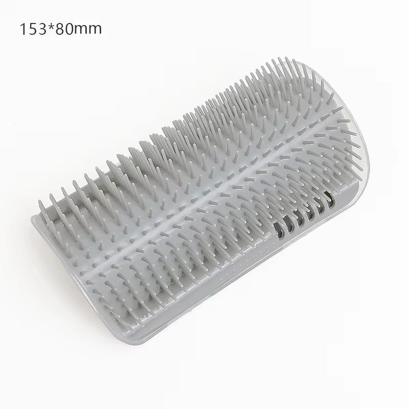 Self-Grooming Cat Corner Brush – Wall-Mounted Massage & Hair Removal Tool | Purely Pawsome