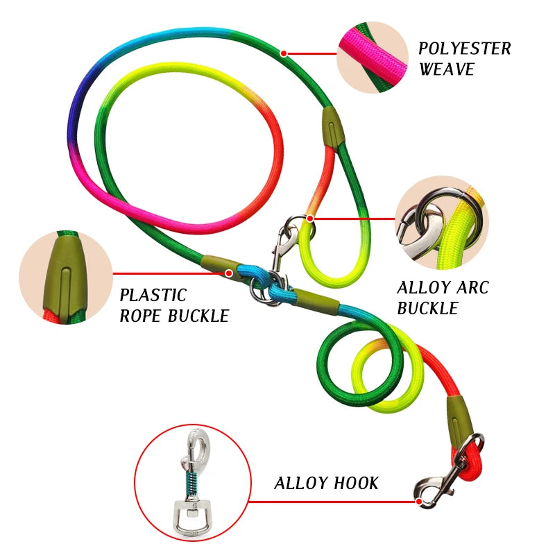 🐾 Purely Pawsome™ Reflective Nylon Dog Leash