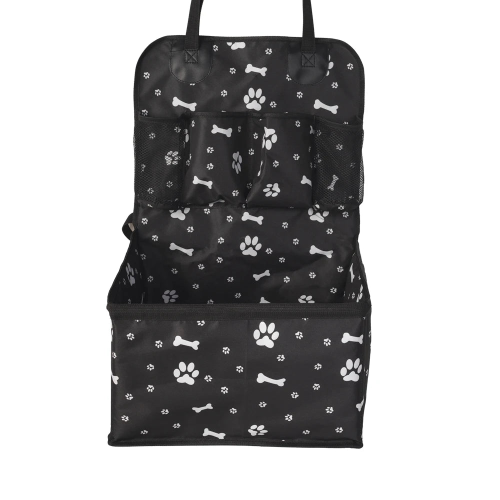 🐾 Purely Pawsome™ Dog Car Seat with Storage Pockets