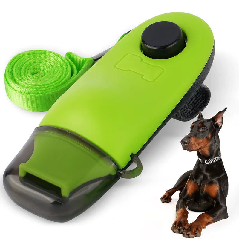 🐾 Purely Pawsome™ 2-in-1 Dog Training Clicker & Whistle