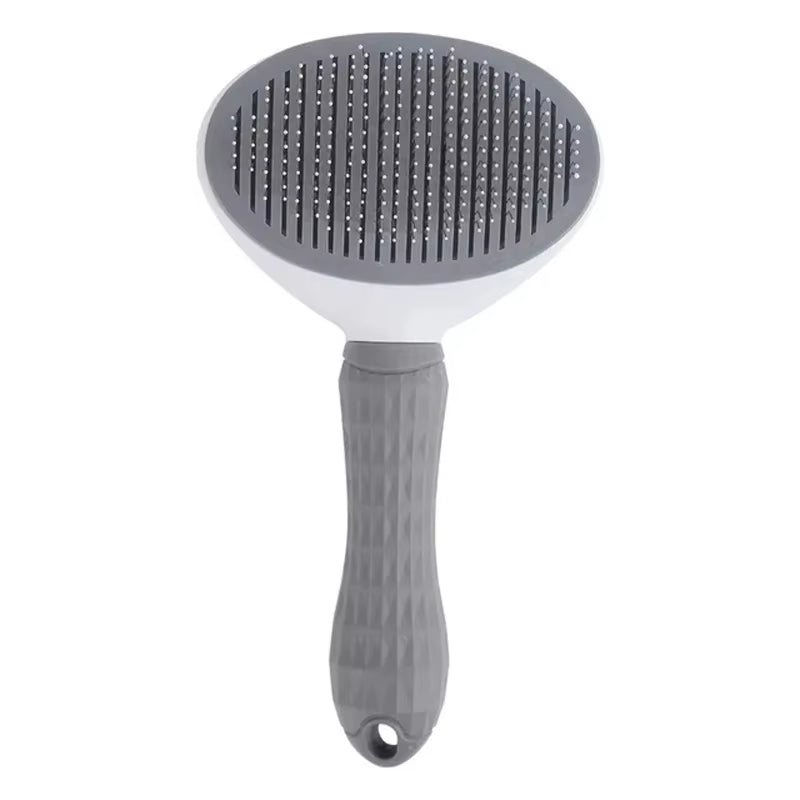 Self-Cleaning Pet Grooming Brush – Deshedding & Dematting Tool for Dogs & Cats | Purely Pawsome