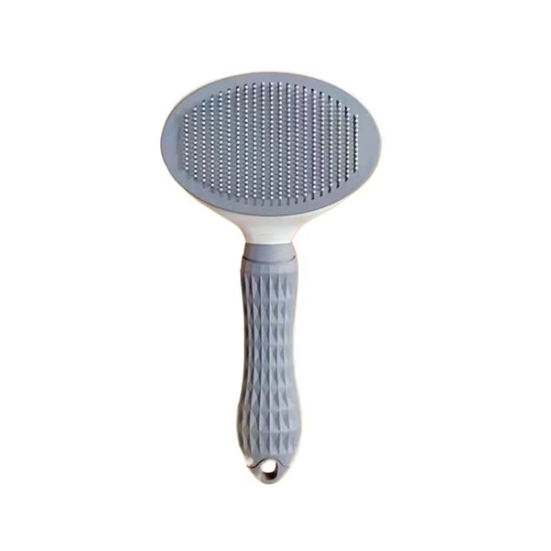 Professional Deshedding Grooming Brush – Anti-Tangle Stainless Steel Tool for Dogs & Cats | Purely Pawsome