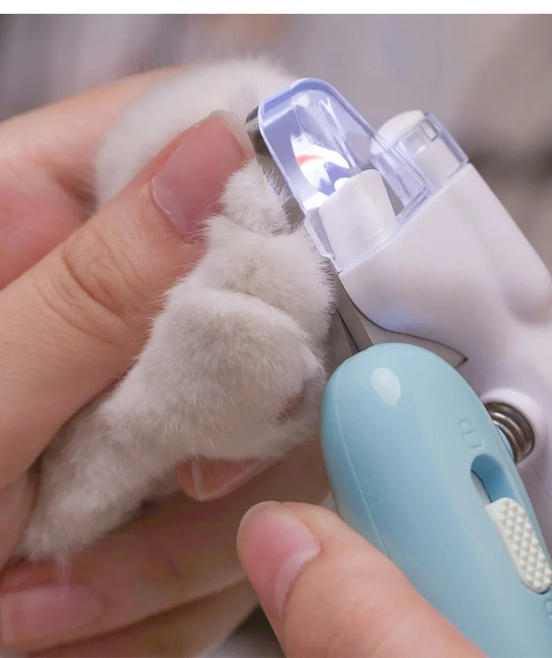LED Pet Nail Clippers – Safe Precision Trimming for Dogs & Cats | Purely Pawsome