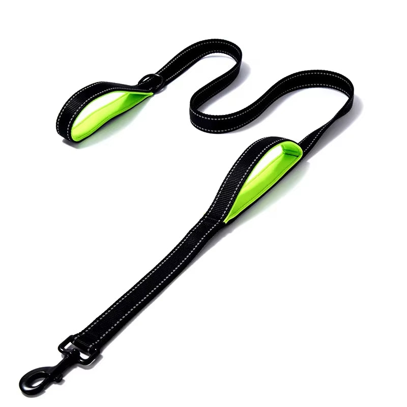 🐾 Purely Pawsome™ Heavy-Duty Double Handle Dog Leash