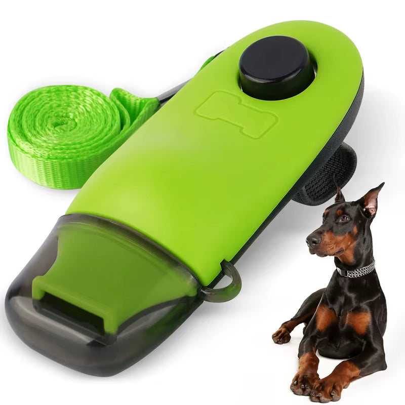 🐾 Purely Pawsome™ 2-in-1 Dog Training Clicker & Whistle