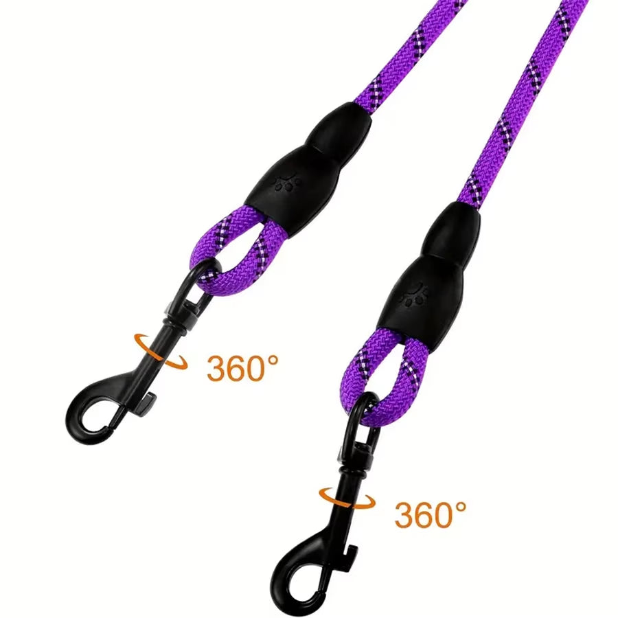 🐾 Purely Pawsome™ Dual Dog Leash