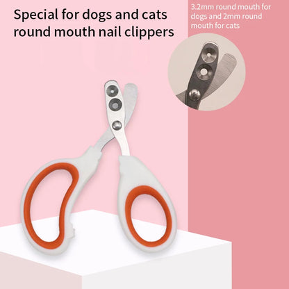 Professional Pet Nail Clippers – Stainless Steel Claw Trimmer for Small Dogs, Cats & Puppies