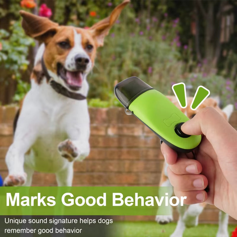 🐾 Purely Pawsome™ 2-in-1 Dog Training Clicker & Whistle