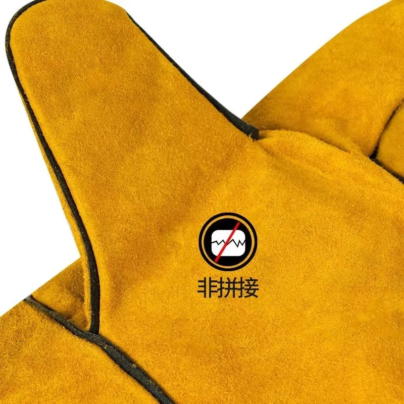 Ultra-Long Anti-Bite Protective Gloves – Heavy-Duty Leather Handling Gloves for Dogs, Cats & Reptiles