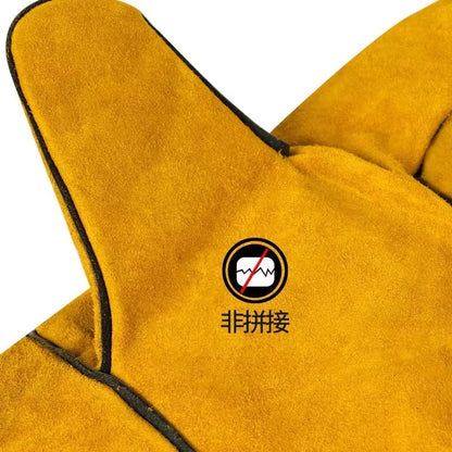 Ultra-Long Anti-Bite Protective Gloves – Heavy-Duty Leather Handling Gloves for Dogs, Cats & Reptiles